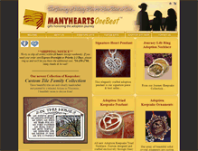 Tablet Screenshot of manyheartsonebeat.com